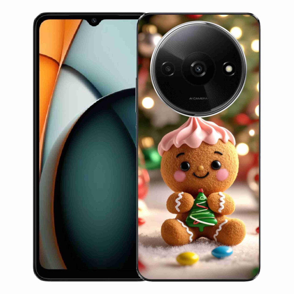 Gelový kryt mmCase na Xiaomi Redmi A3 - perníček