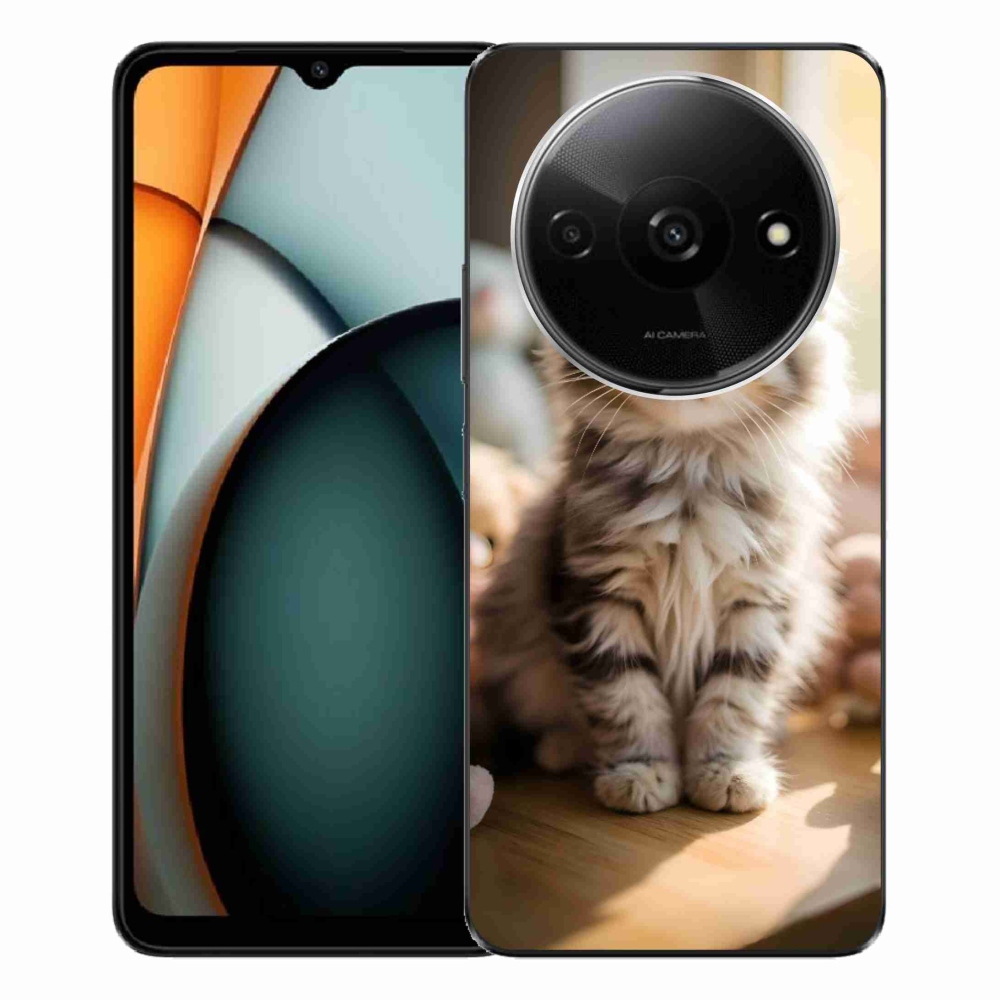 Gelový kryt mmCase na Xiaomi Redmi A3 - roztomilé kotě 10