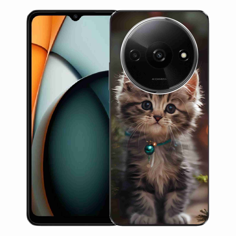 Gelový kryt mmCase na Xiaomi Redmi A3 - roztomilé kotě 11