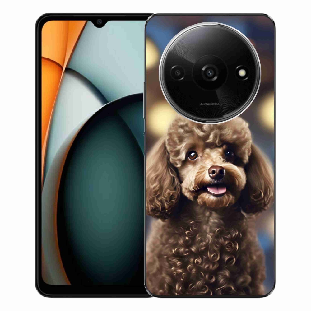 Gelový kryt mmCase na Xiaomi Redmi A3 - roztomilý pudl