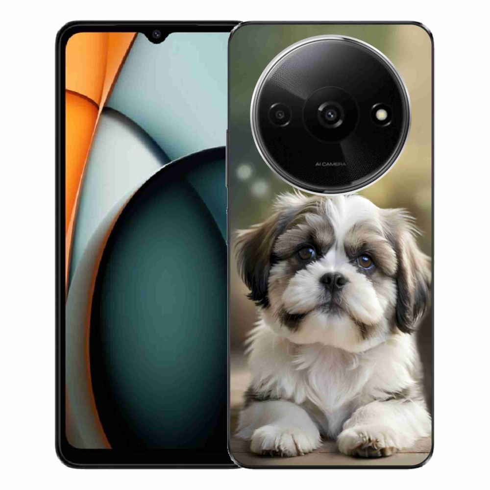 Gelový kryt mmCase na Xiaomi Redmi A3 - roztomilý shih-tzu