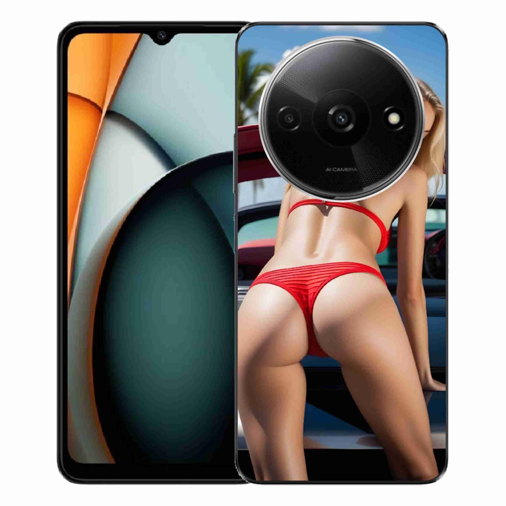 Gelový kryt mmCase na Xiaomi Redmi A3 - sexy žena 2