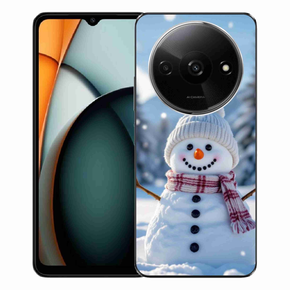 Gelový kryt mmCase na Xiaomi Redmi A3 - sněhulák 3