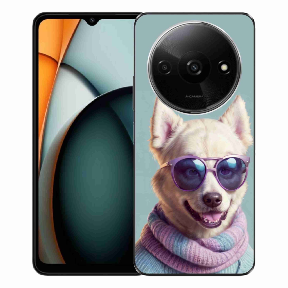 Gelový kryt mmCase na Xiaomi Redmi A3 - stylový německý špic