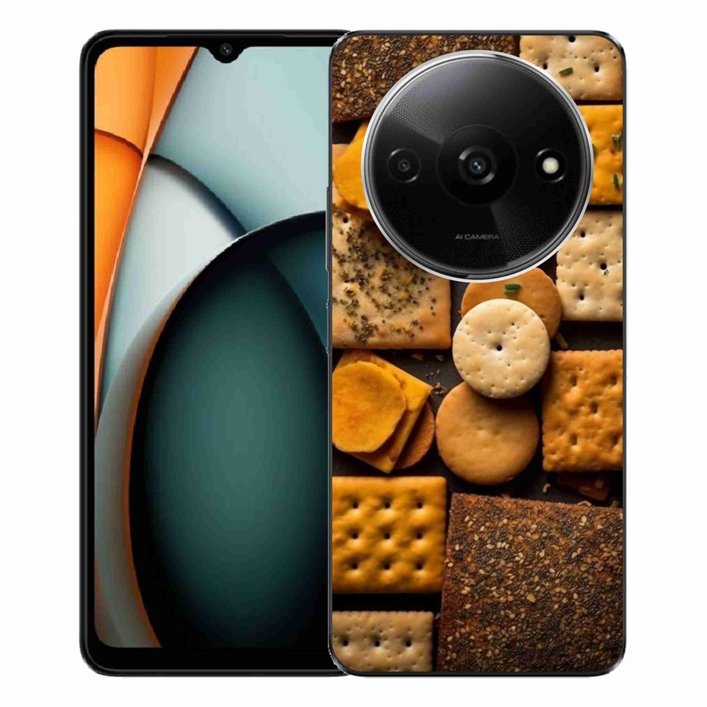 Gelový kryt mmCase na Xiaomi Redmi A3 - sušenky