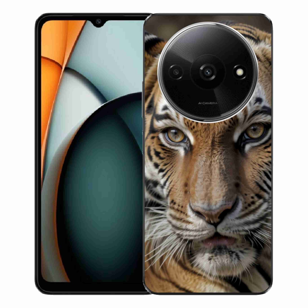 Gelový kryt mmCase na Xiaomi Redmi A3 - tygří pohled