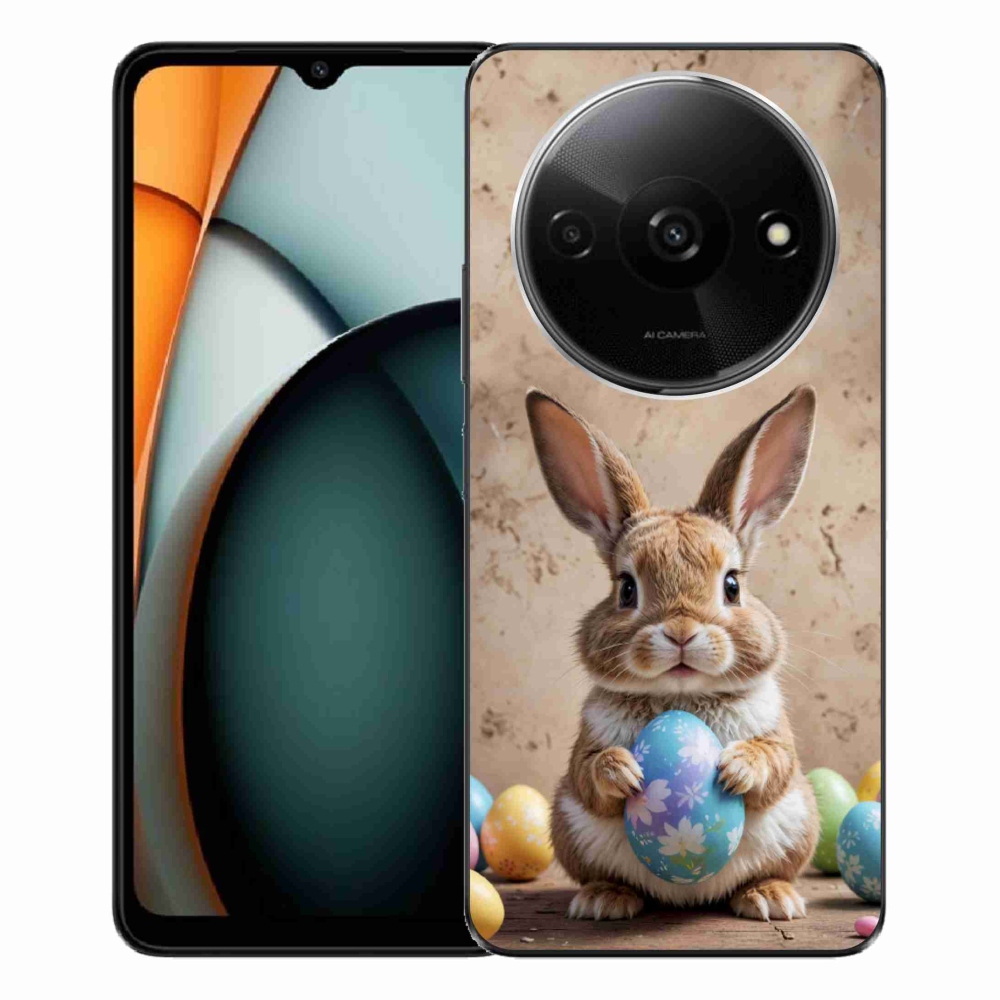 Gelový kryt mmCase na Xiaomi Redmi A3 - velikonoční králíček