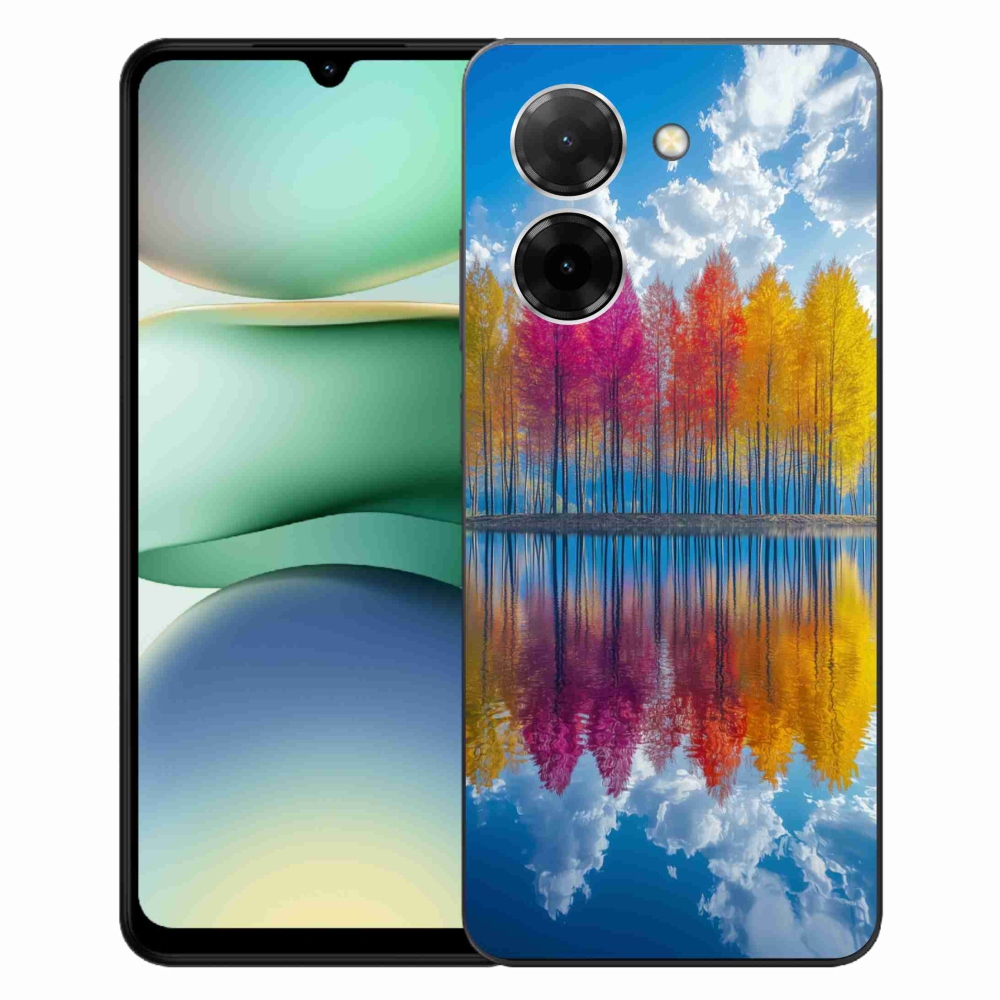 Gelový kryt mmCase na Xiaomi Redmi A5 (171.7x77.8x8.3mm) - barevné stromy