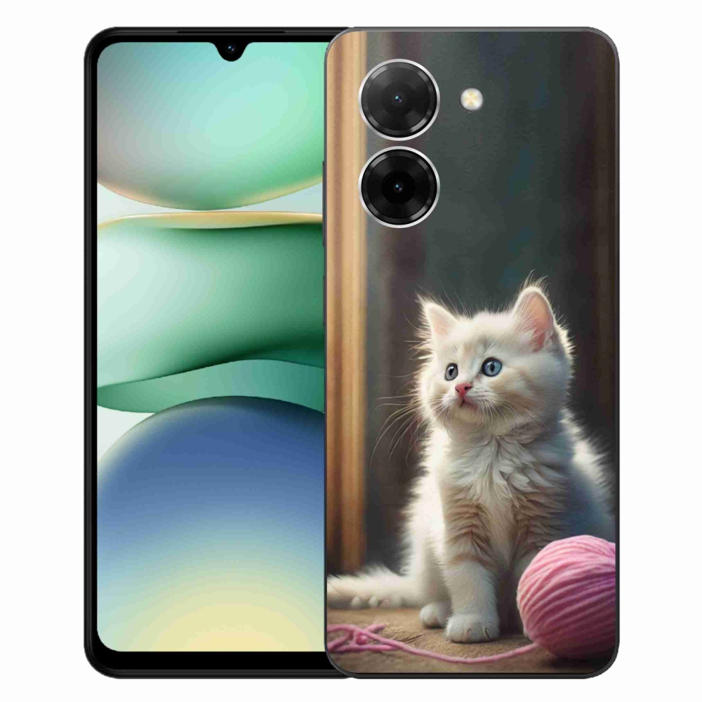 Gelový kryt mmCase na Xiaomi Redmi A5 (171.7x77.8x8.3mm) - bílé kotě 2