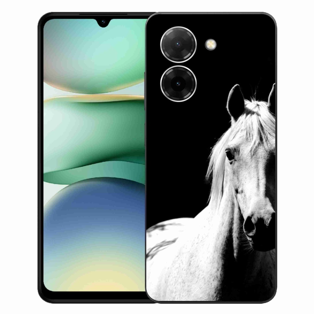 Gelový kryt mmCase na Xiaomi Redmi A5 (171.7x77.8x8.3mm) - bílý kůň 5