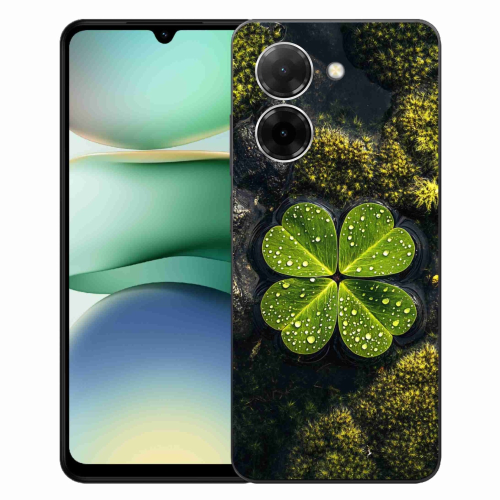 Gelový kryt mmCase na Xiaomi Redmi A5 (171.7x77.8x8.3mm) - čtyřlístek