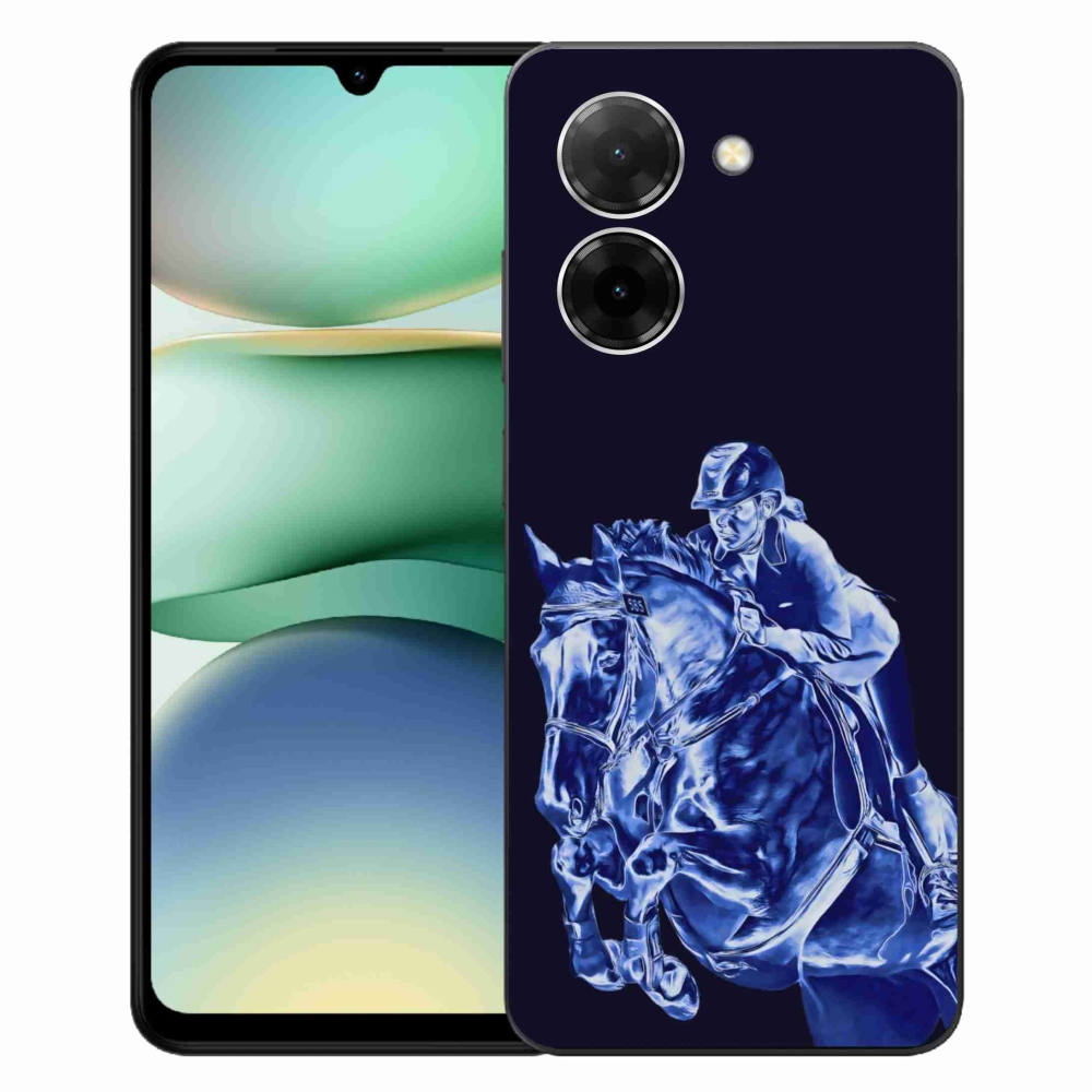 Gelový kryt mmCase na Xiaomi Redmi A5 (171.7x77.8x8.3mm) - dostihový kůň