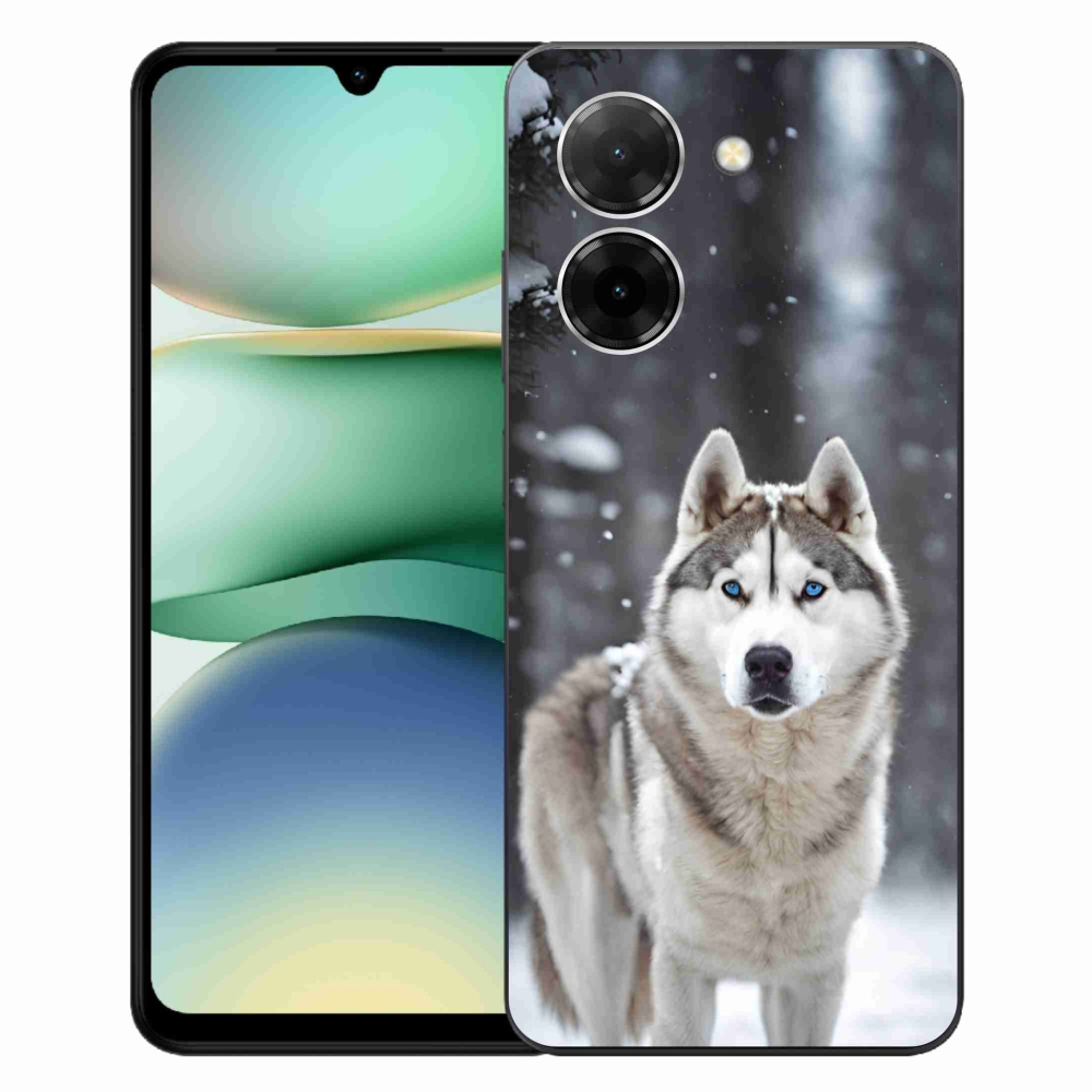 Gelový kryt mmCase na Xiaomi Redmi A5 (171.7x77.8x8.3mm) - husky 2
