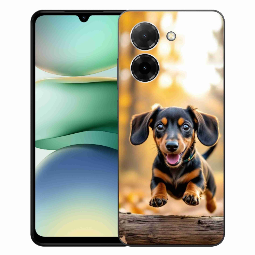 Gelový kryt mmCase na Xiaomi Redmi A5 (171.7x77.8x8.3mm) - jezevčík 2