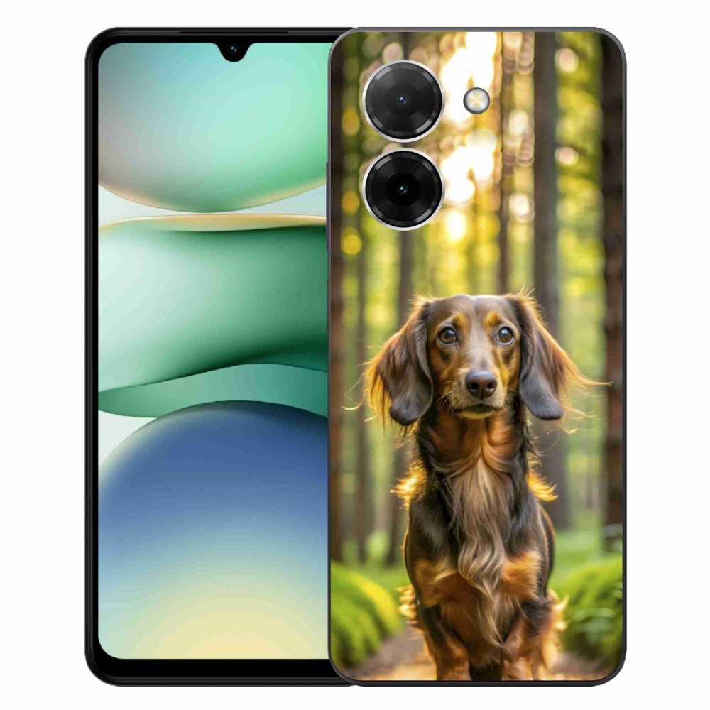 Gelový kryt mmCase na Xiaomi Redmi A5 (171.7x77.8x8.3mm) - jezevčík 4