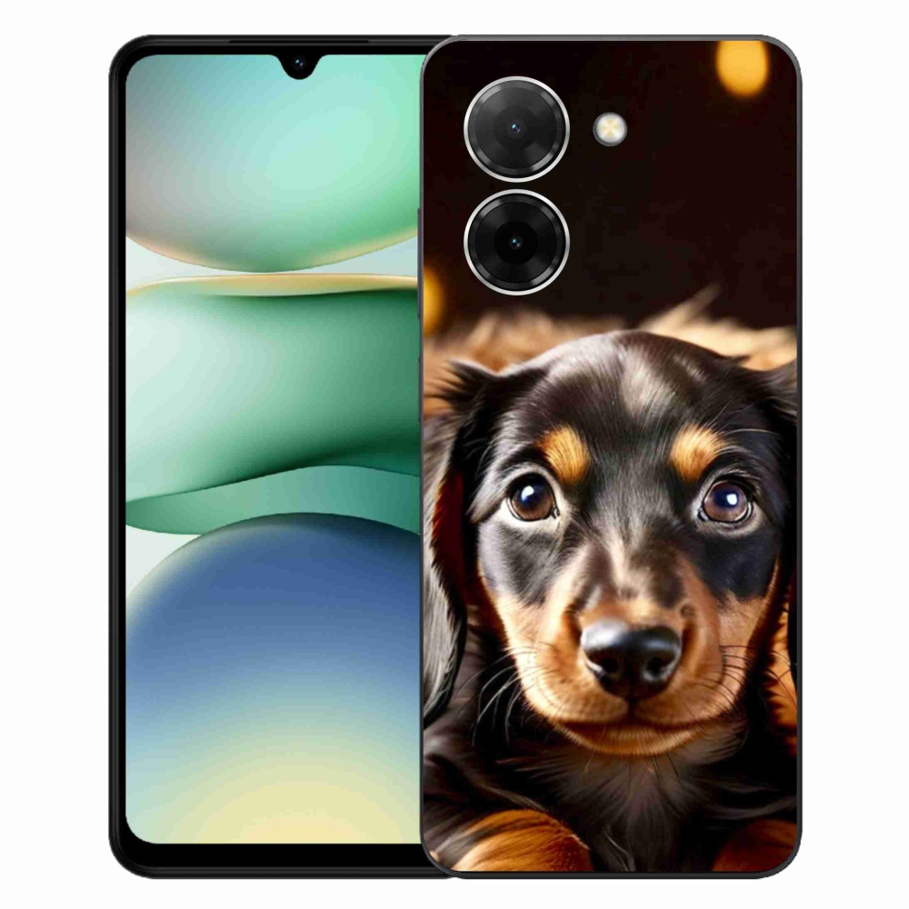 Gelový kryt mmCase na Xiaomi Redmi A5 (171.7x77.8x8.3mm) - jezevčík