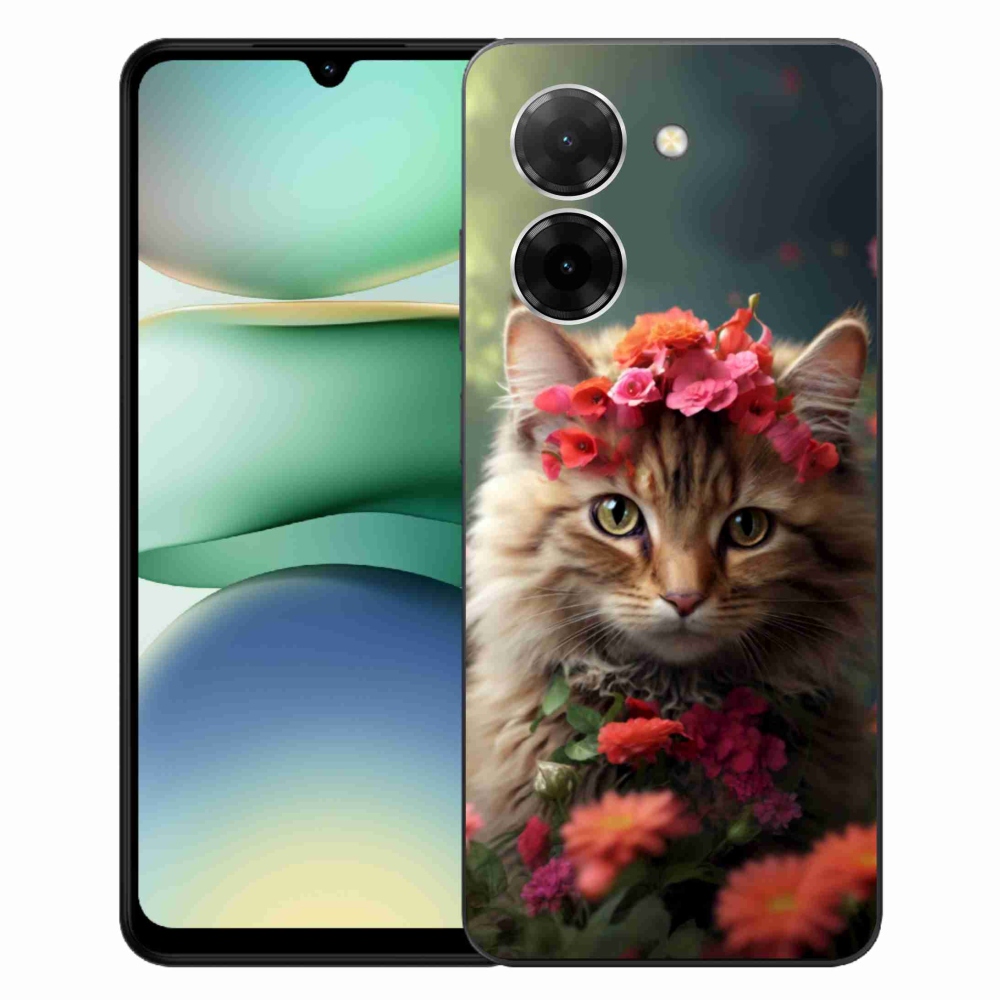 Gelový kryt mmCase na Xiaomi Redmi A5 (171.7x77.8x8.3mm) - kočíčí princezna