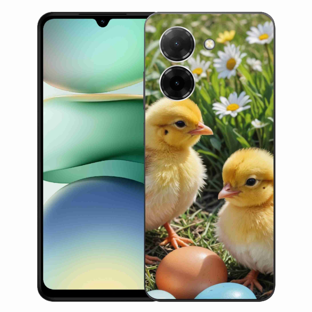 Gelový kryt mmCase na Xiaomi Redmi A5 (171.7x77.8x8.3mm) - kuřátka