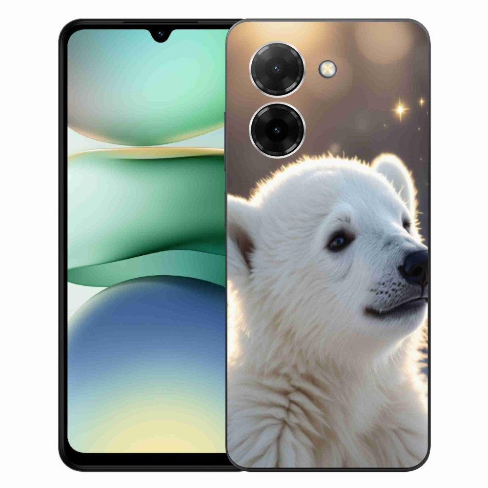 Gelový kryt mmCase na Xiaomi Redmi A5 (171.7x77.8x8.3mm) - lední medvěd