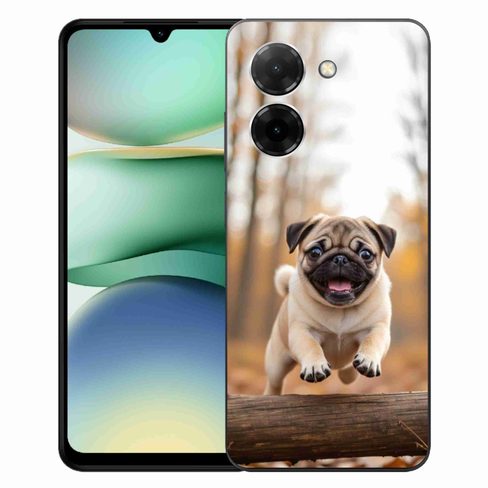 Gelový kryt mmCase na Xiaomi Redmi A5 (171.7x77.8x8.3mm) - mops 2