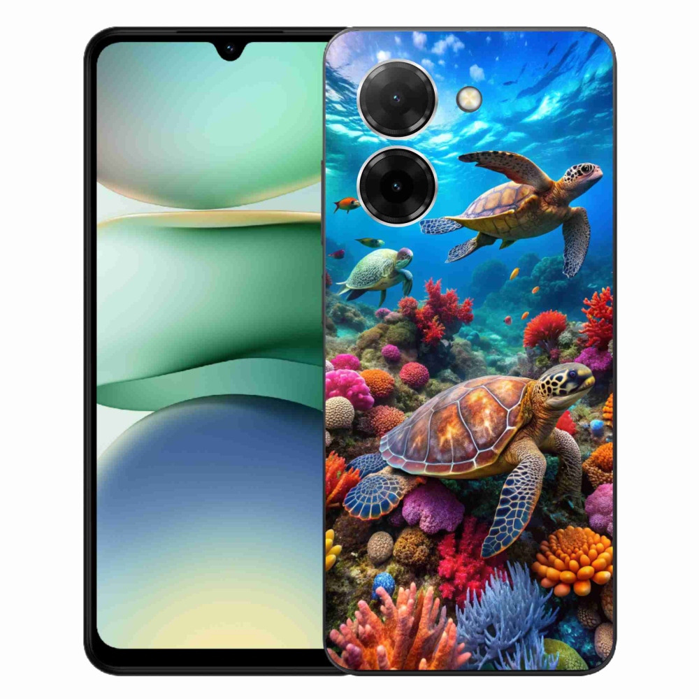 Gelový kryt mmCase na Xiaomi Redmi A5 (171.7x77.8x8.3mm) - mořský svět 2