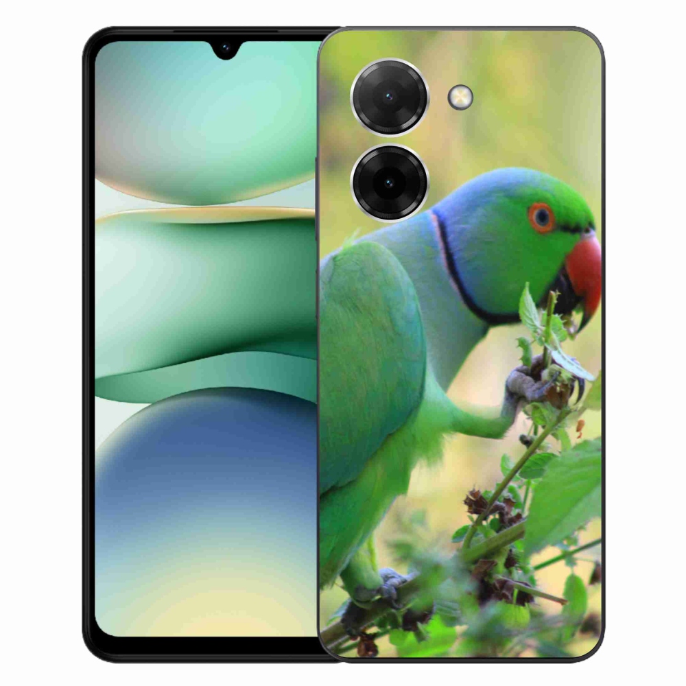 Gelový kryt mmCase na Xiaomi Redmi A5 (171.7x77.8x8.3mm) - papoušek alexandr