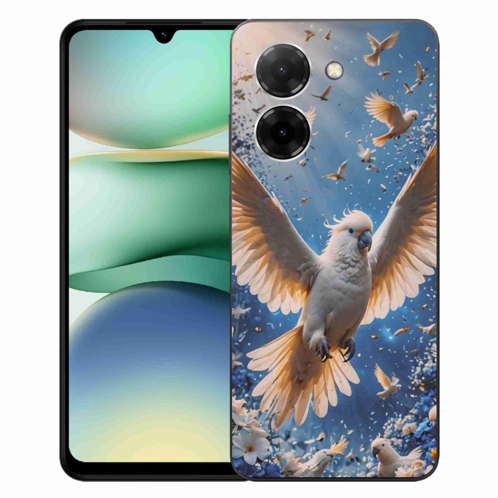 Gelový kryt mmCase na Xiaomi Redmi A5 (171.7x77.8x8.3mm) - papoušek kakadu