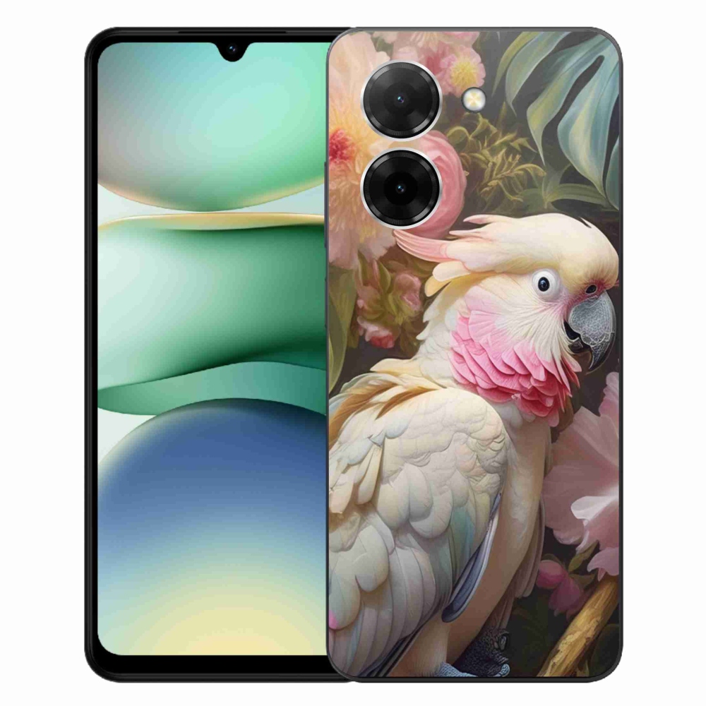 Gelový kryt mmCase na Xiaomi Redmi A5 (171.7x77.8x8.3mm) - papoušek kakadu růžový 2