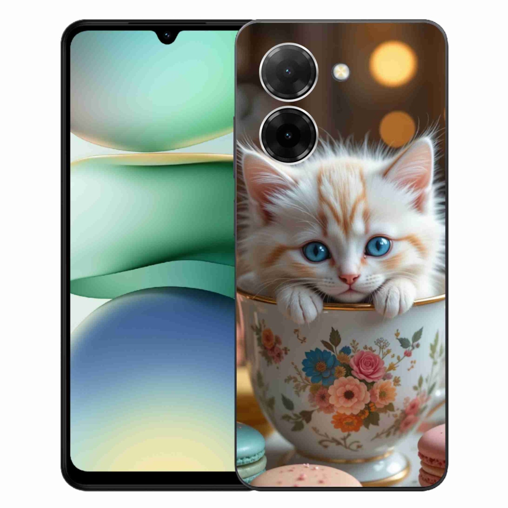 Gelový kryt mmCase na Xiaomi Redmi A5 (171.7x77.8x8.3mm) - roztomilé kotě 6