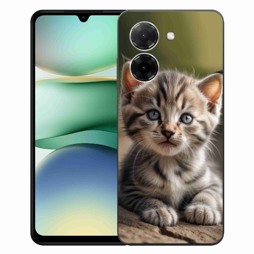 Gelový kryt mmCase na Xiaomi Redmi A5 (171.7x77.8x8.3mm) - roztomilé kotě 9