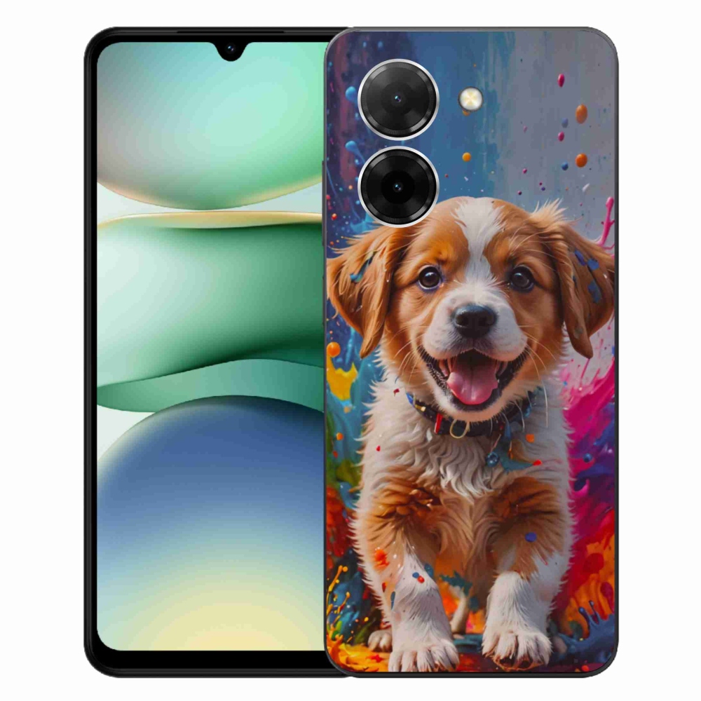 Gelový kryt mmCase na Xiaomi Redmi A5 (171.7x77.8x8.3mm) - roztomilé štěně 3