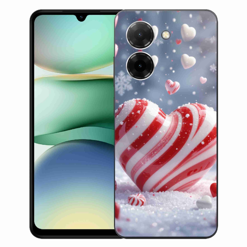 Gelový kryt mmCase na Xiaomi Redmi A5 (171.7x77.8x8.3mm) - sladké srdce