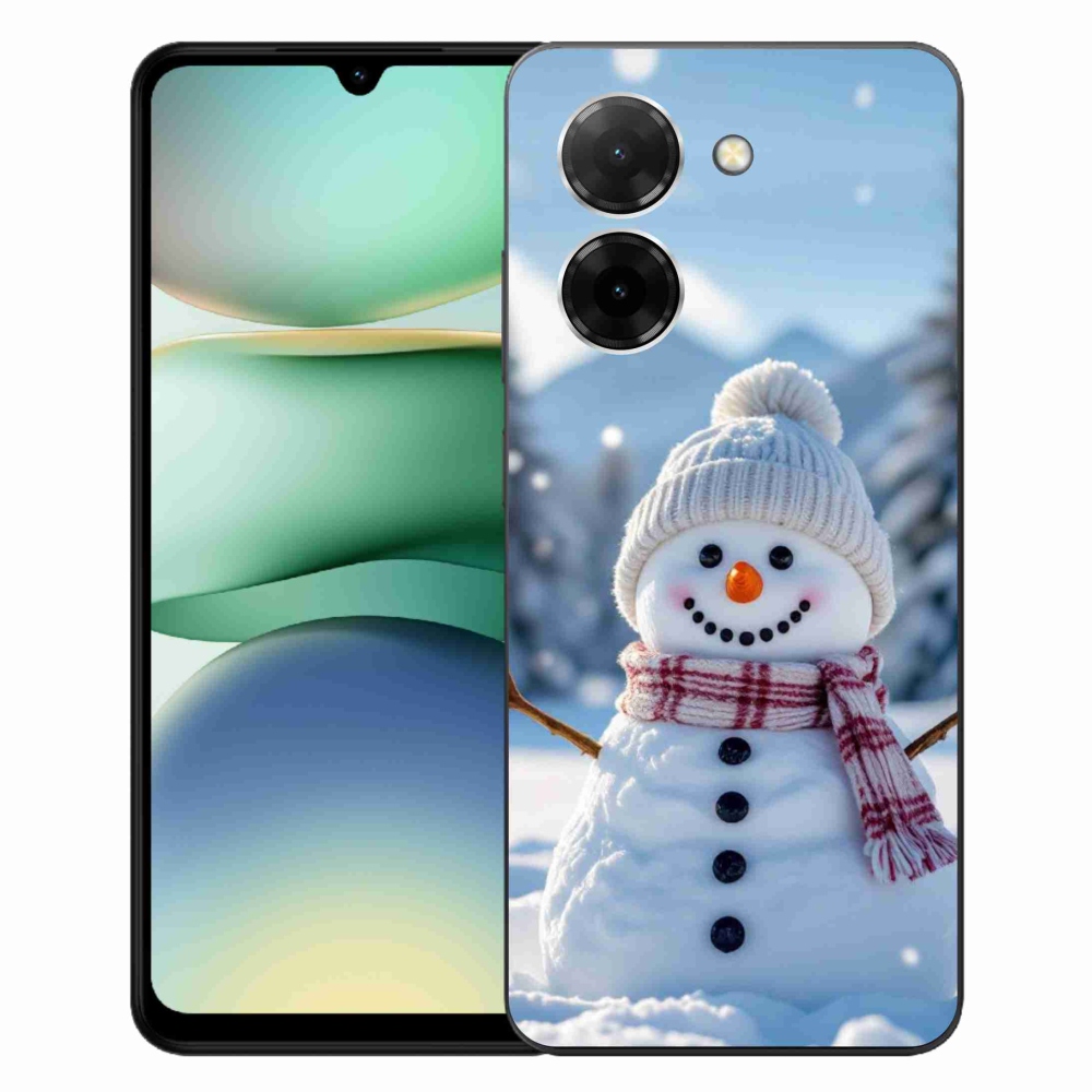 Gelový kryt mmCase na Xiaomi Redmi A5 (171.7x77.8x8.3mm) - sněhulák 3