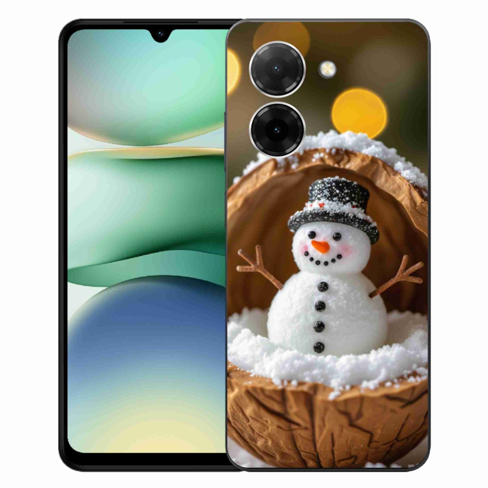 Gelový kryt mmCase na Xiaomi Redmi A5 (171.7x77.8x8.3mm) - sněhulák 4