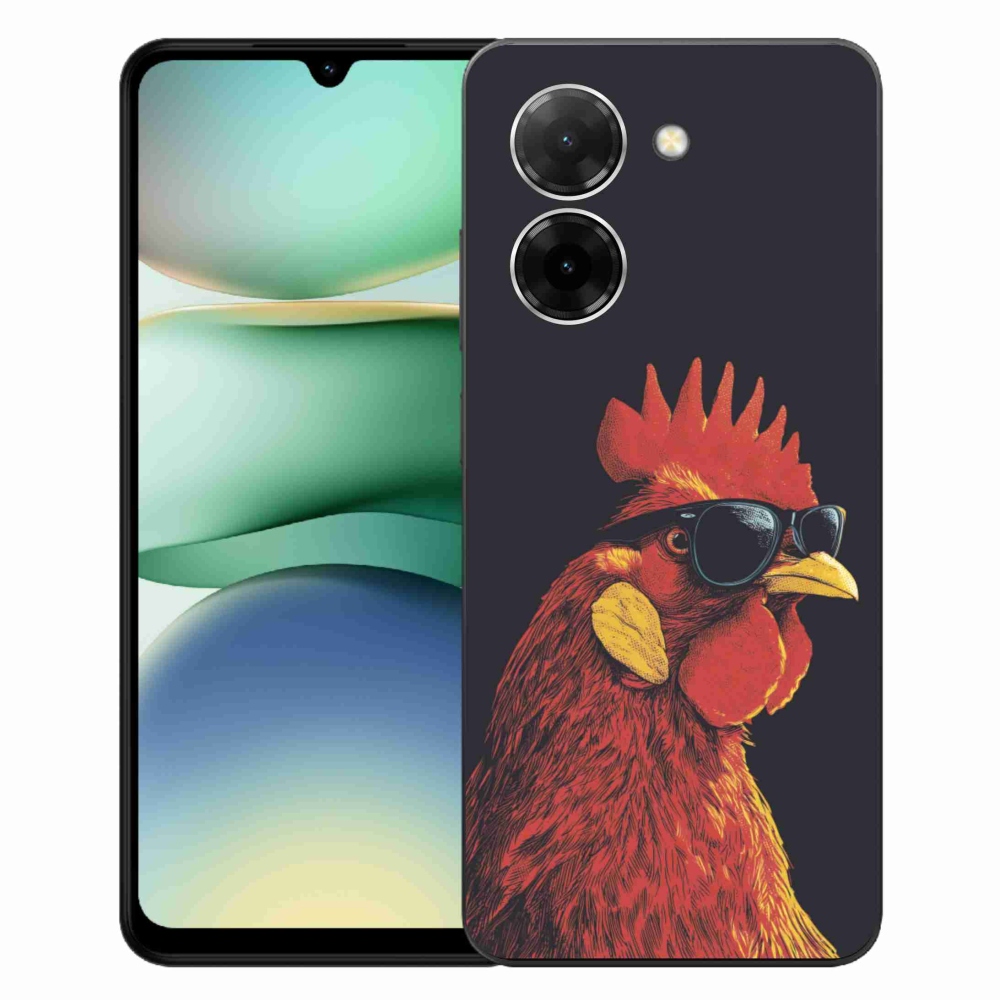 Gelový kryt mmCase na Xiaomi Redmi A5 (171.7x77.8x8.3mm) - stylový kohout