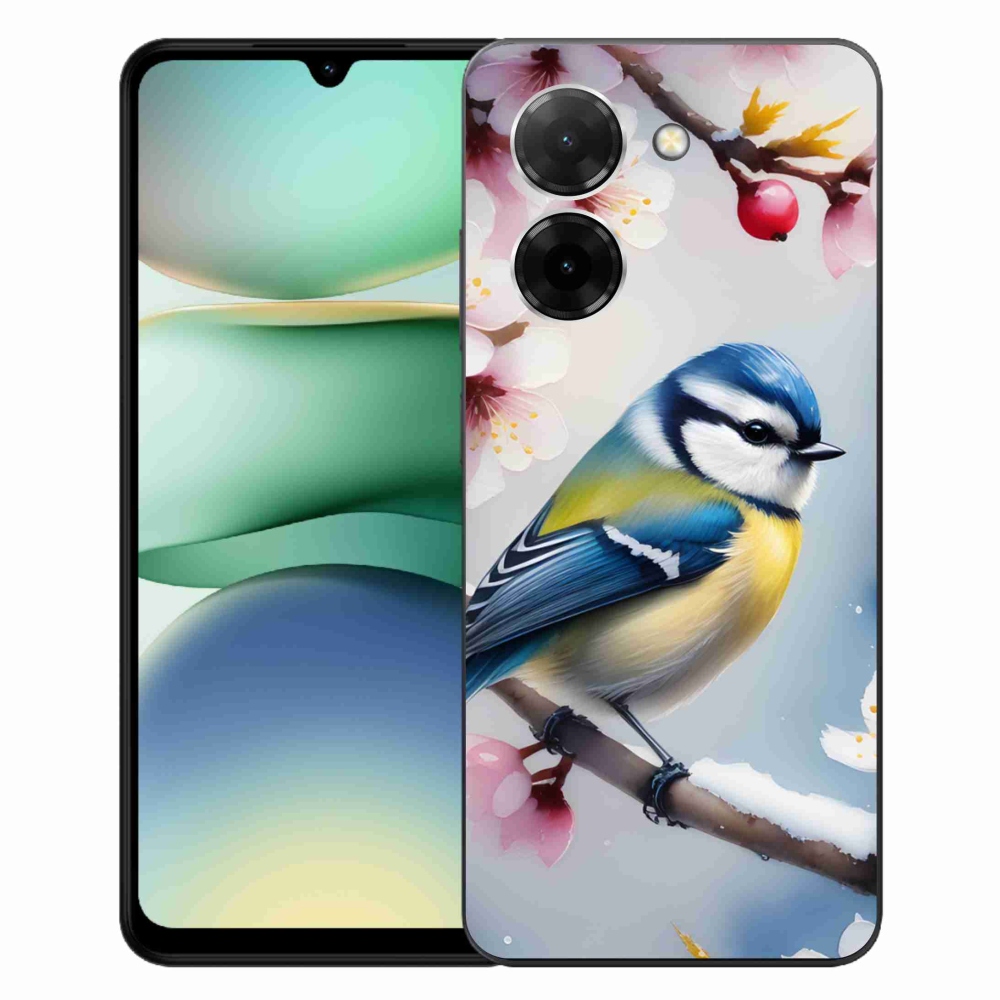 Gelový kryt mmCase na Xiaomi Redmi A5 (171.7x77.8x8.3mm) - sýkorka