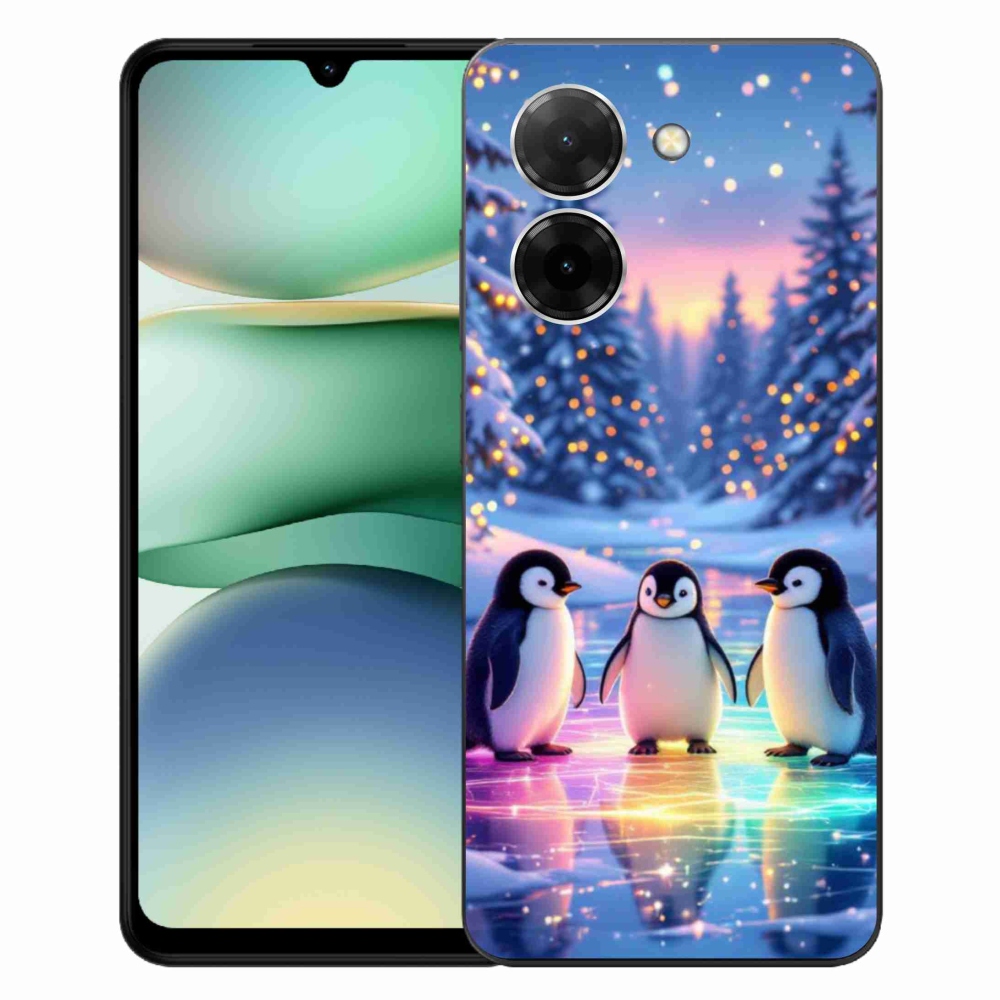 Gelový kryt mmCase na Xiaomi Redmi A5 (171.7x77.8x8.3mm) - tučnáci