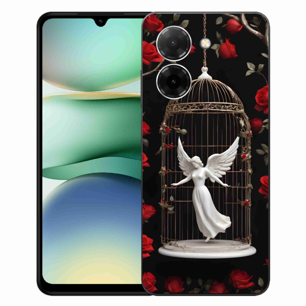 Gelový kryt mmCase na Xiaomi Redmi A5 (171.7x77.8x8.3mm) - uvězněný anděl