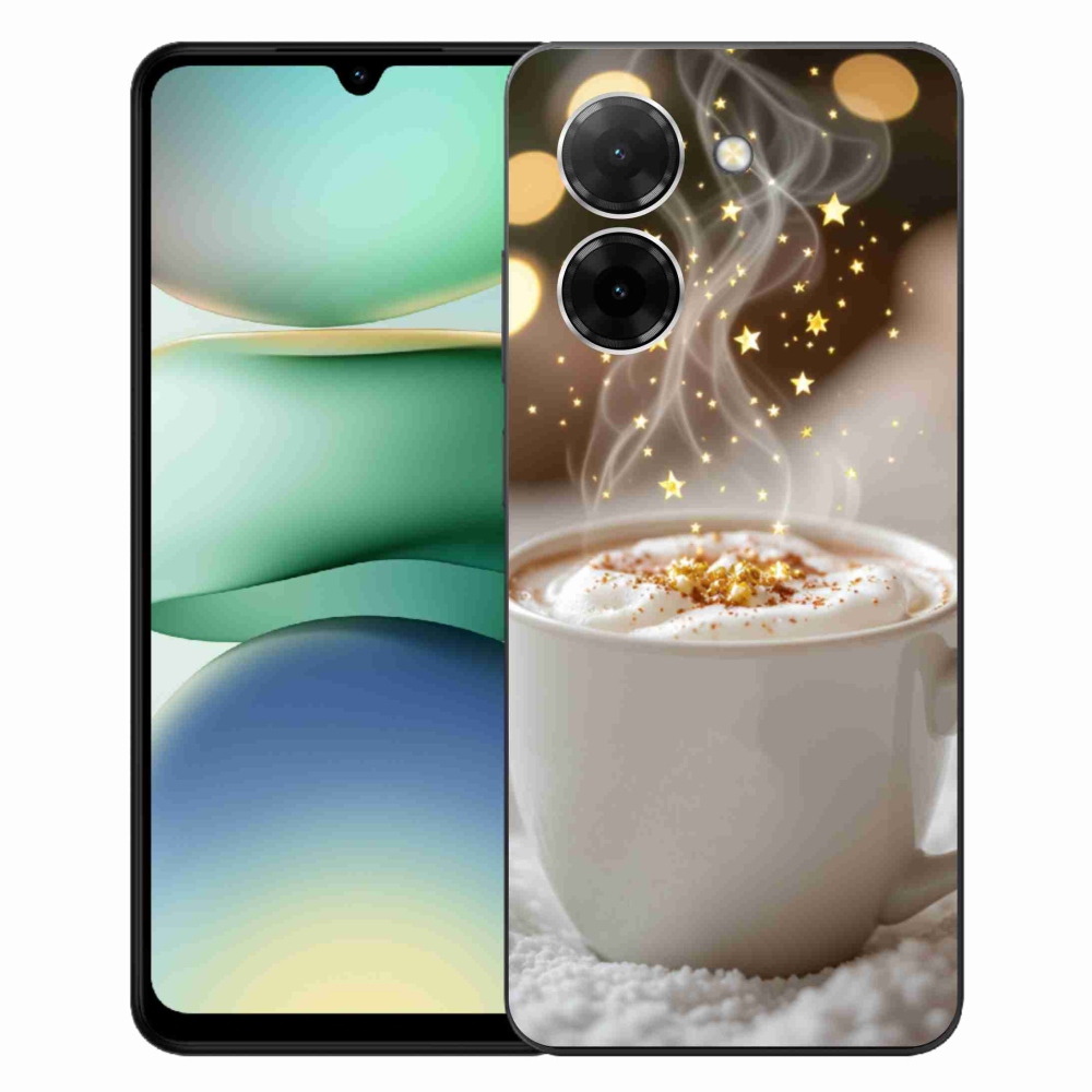 Gelový kryt mmCase na Xiaomi Redmi A5 (171.7x77.8x8.3mm) - vánoční horký nápoj