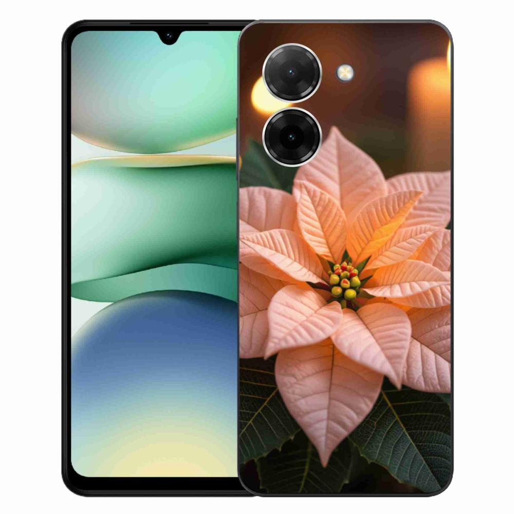 Gelový kryt mmCase na Xiaomi Redmi A5 (171.7x77.8x8.3mm) - vánoční hvězda