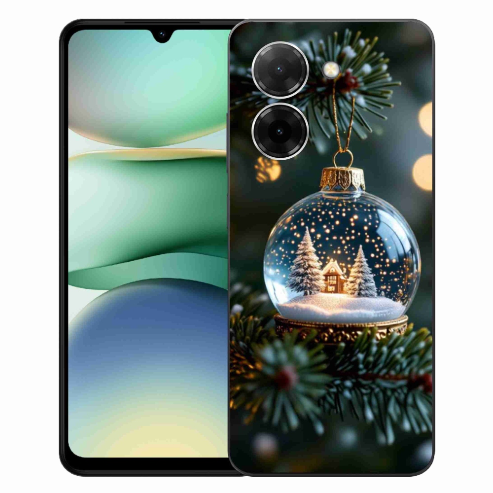 Gelový kryt mmCase na Xiaomi Redmi A5 (171.7x77.8x8.3mm) - vánoční koule 2