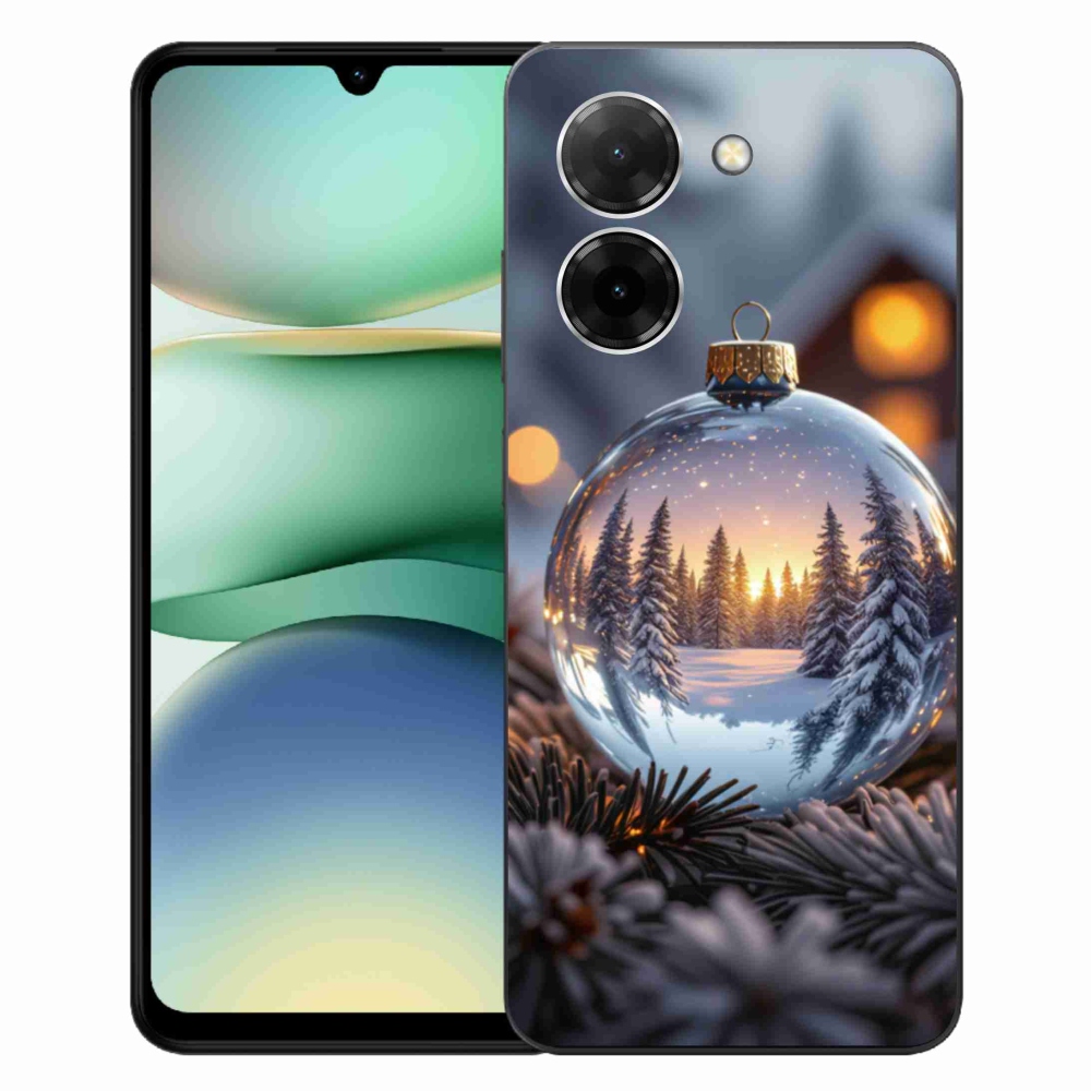 Gelový kryt mmCase na Xiaomi Redmi A5 (171.7x77.8x8.3mm) - vánoční ozdoba