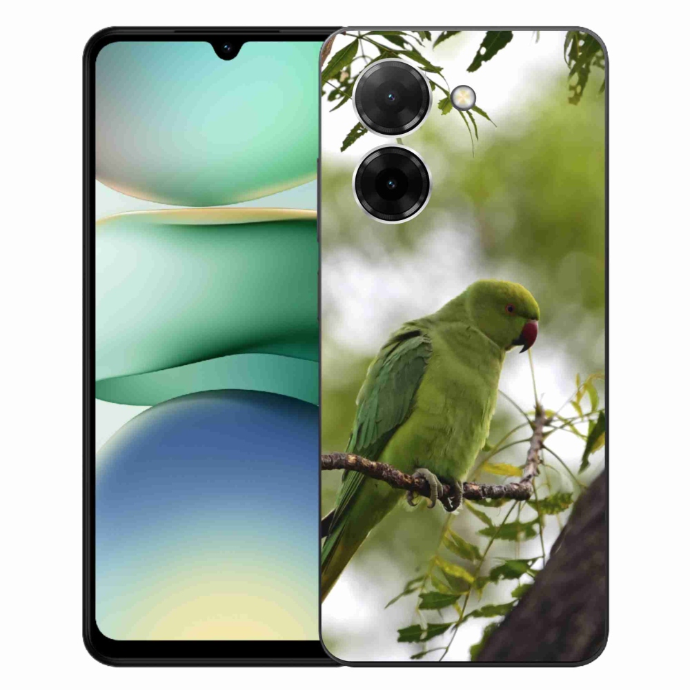 Gelový kryt mmCase na Xiaomi Redmi A5 (171.7x77.8x8.3mm) - zelený papoušek