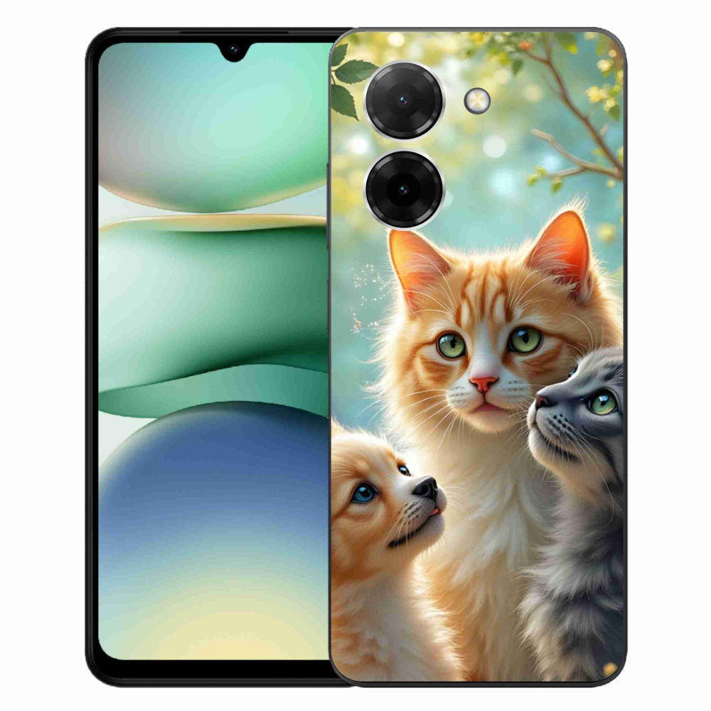 Gelový kryt mmCase na Xiaomi Redmi A5 (171.7x77.8x8.3mm) - zvířecí přátelství 2