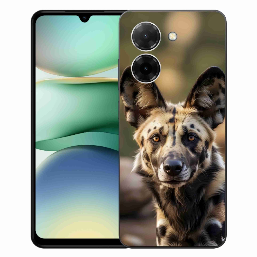 Gelový kryt mmCase na Xiaomi Redmi A5 171mm - africký divoký pes