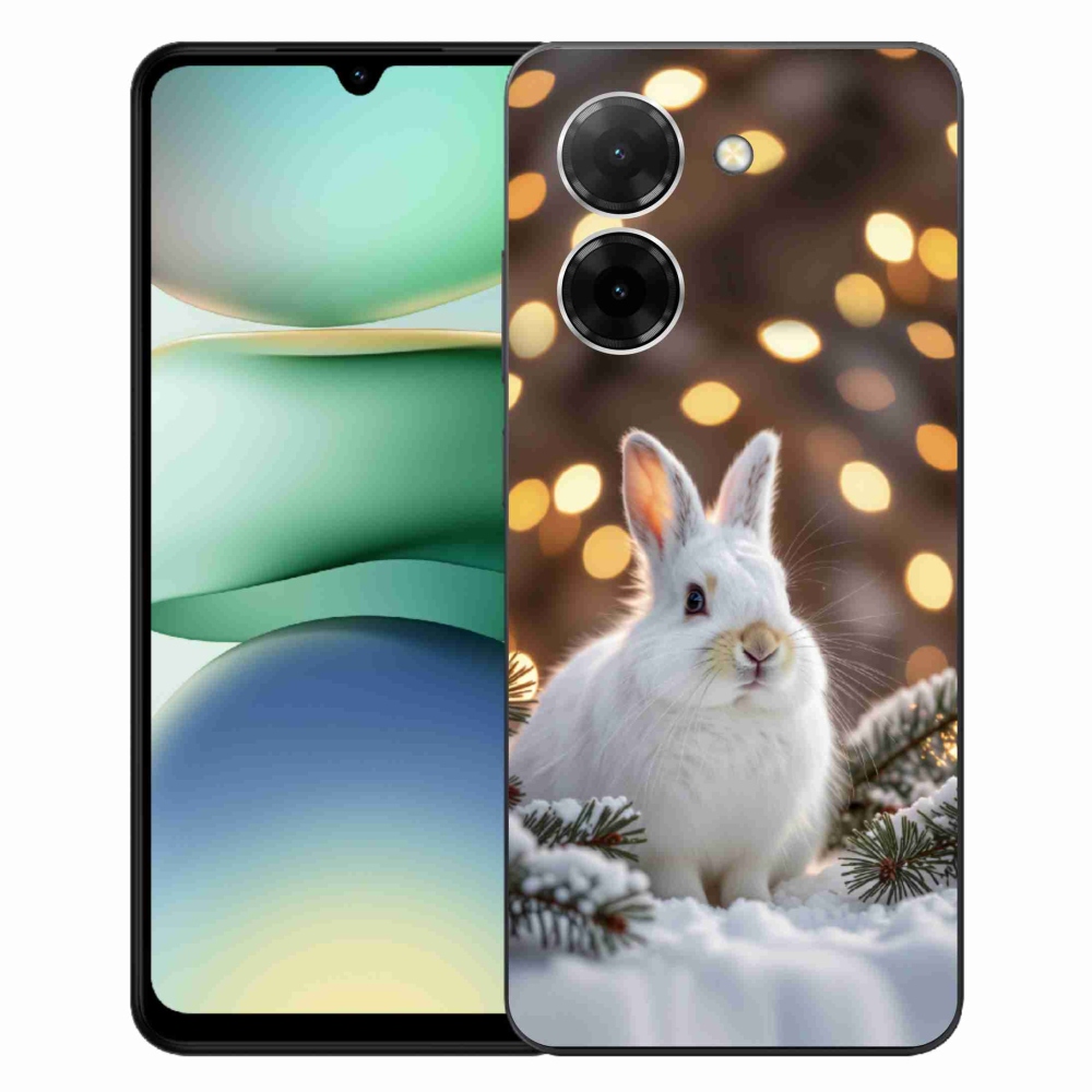 Gelový kryt mmCase na Xiaomi Redmi A5 171mm - bílý zajíc