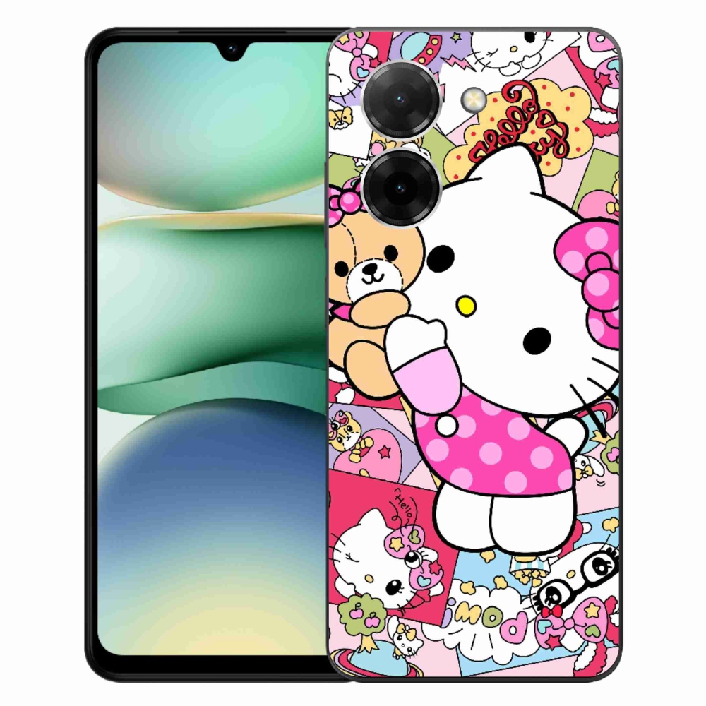 Gelový kryt mmCase na Xiaomi Redmi A5 171mm - cute kitty