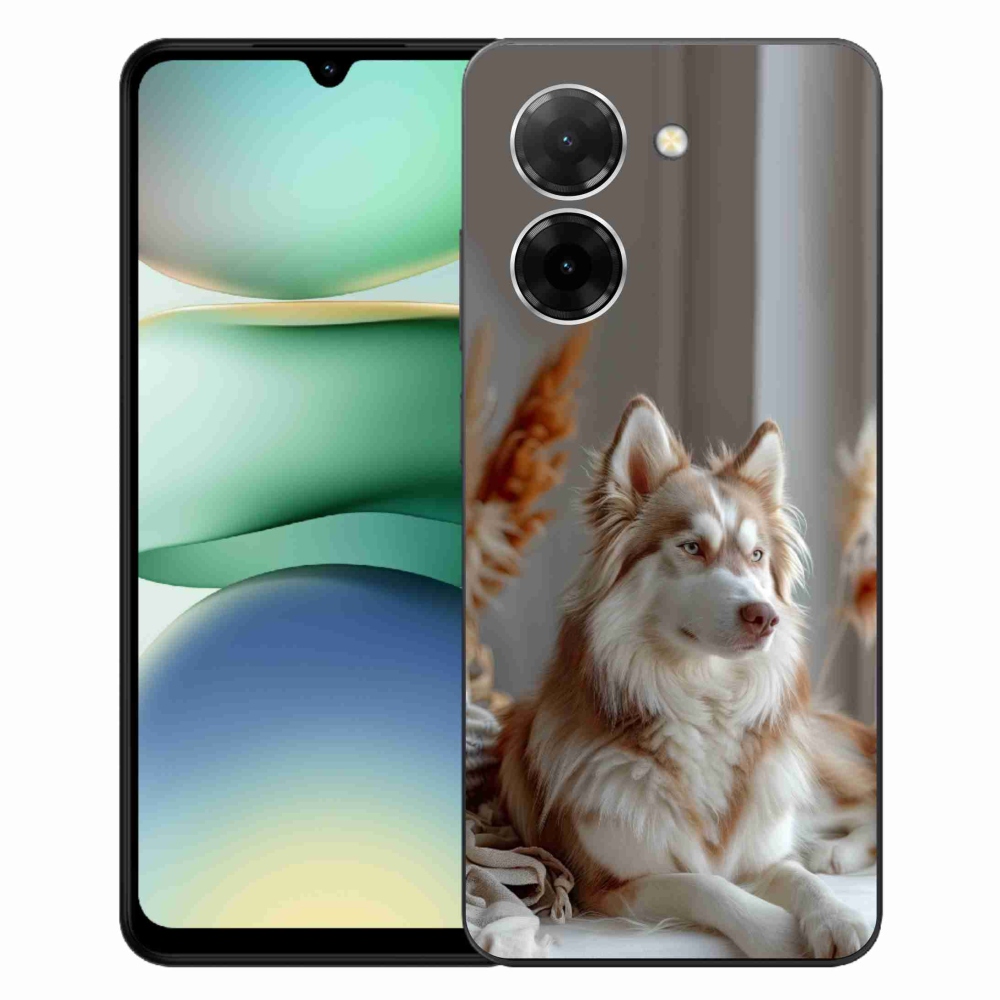 Gelový kryt mmCase na Xiaomi Redmi A5 171mm - klidný sibiřský husky