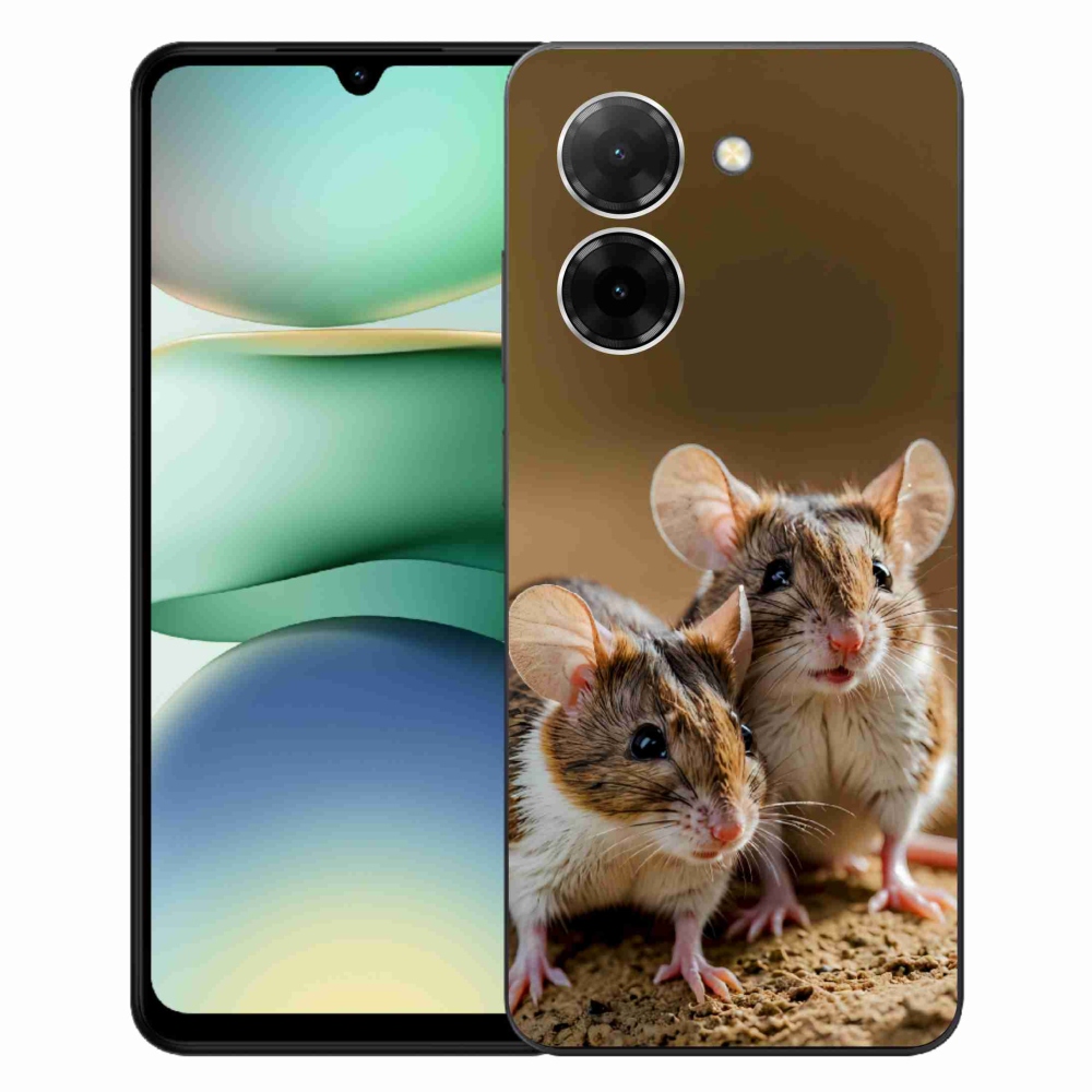 Gelový kryt mmCase na Xiaomi Redmi A5 171mm - myší duo