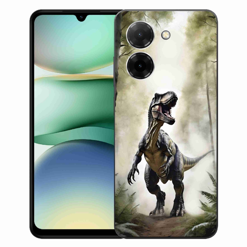 Gelový kryt mmCase na Xiaomi Redmi A5 171mm - naštvaný T-Rex